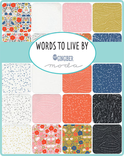 48320PP Words to Live By Charm Pack