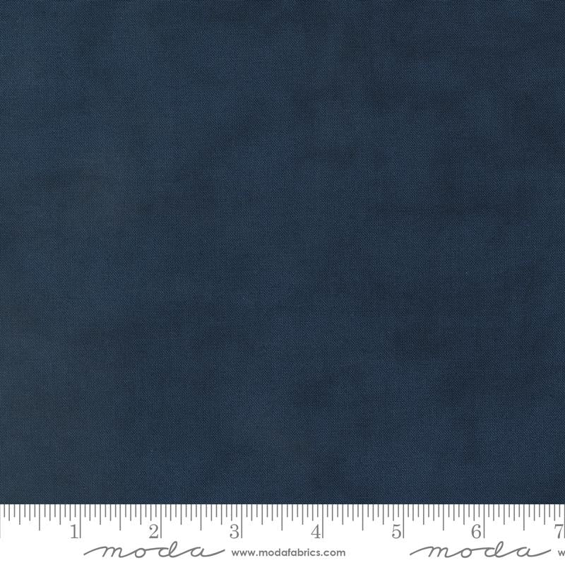 1040 81 Primitive Muslin Indigo 19" End-of-Bolt Piece