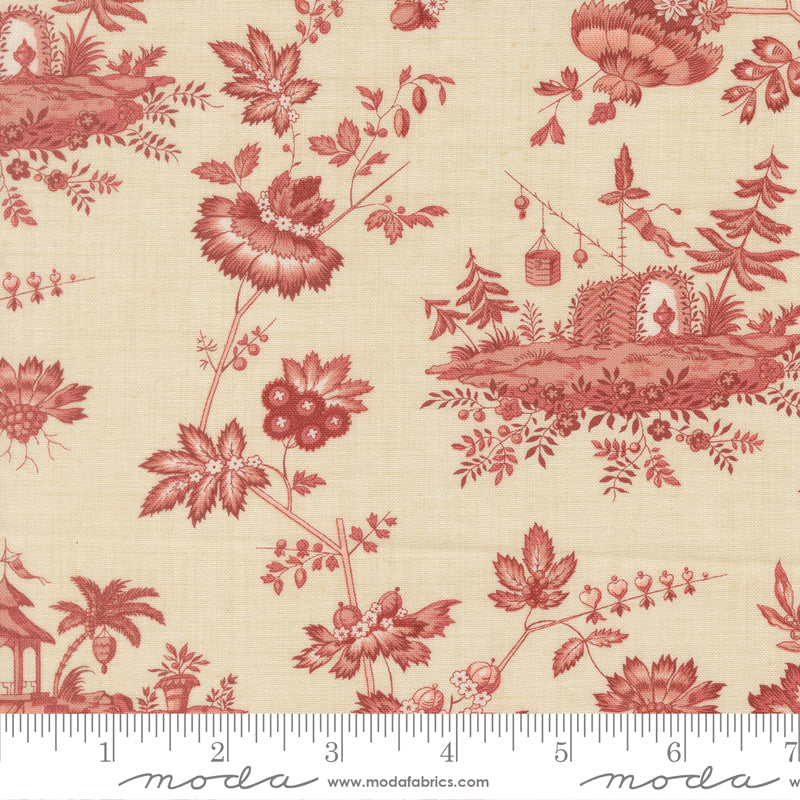13992 11 Fleur de Paris Pearl/Garance By-the-Yard