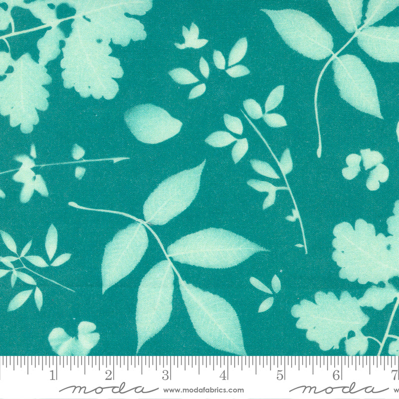 16961 15 Bluebell Teal 32" End-of-Bolt Piece