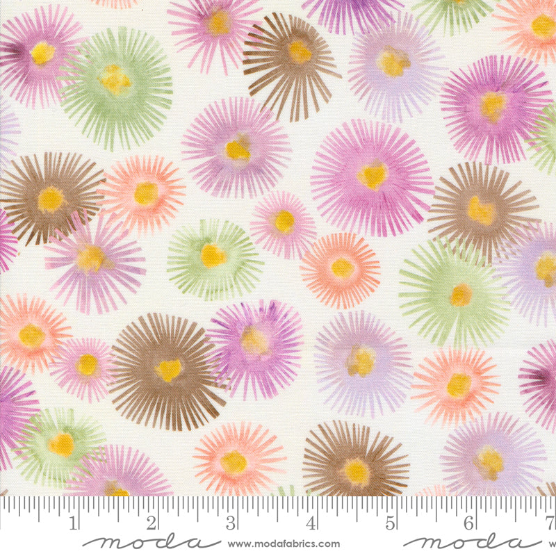 16972 11 Blooming Lovely Cream By-the-Yard