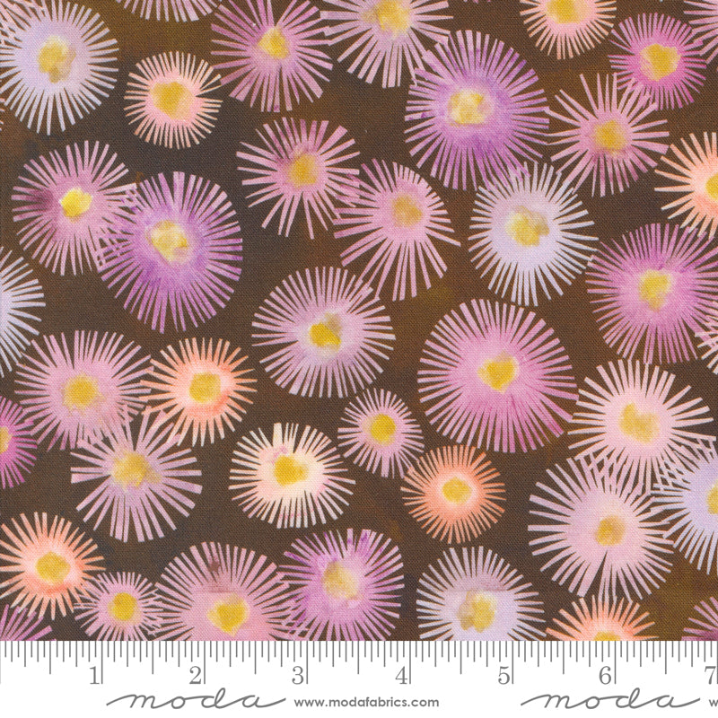 16972 15 Blooming Lovely Sepia 34" End-of-Bolt Piece