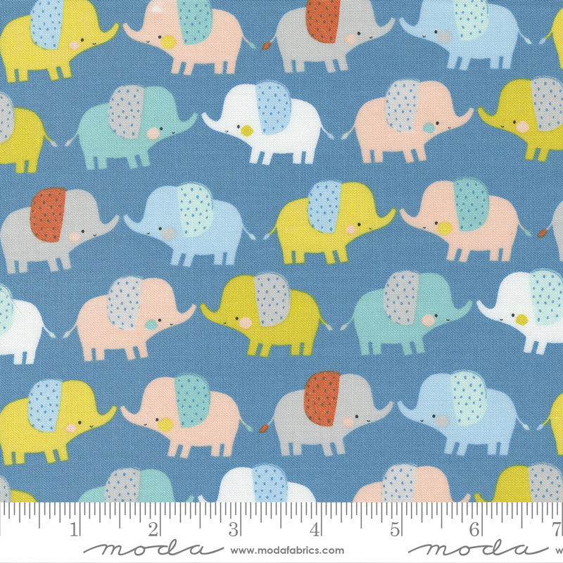 25131 16 Delivered With Love Blue By-the-Yard