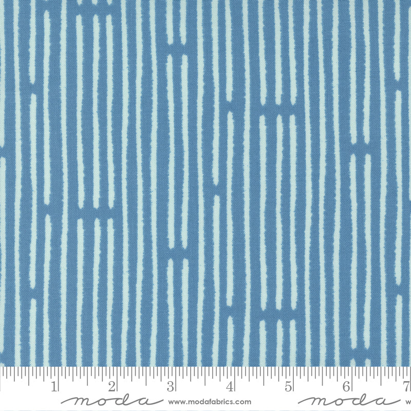 25136 16 Delivered With Love Blue By-the-Yard