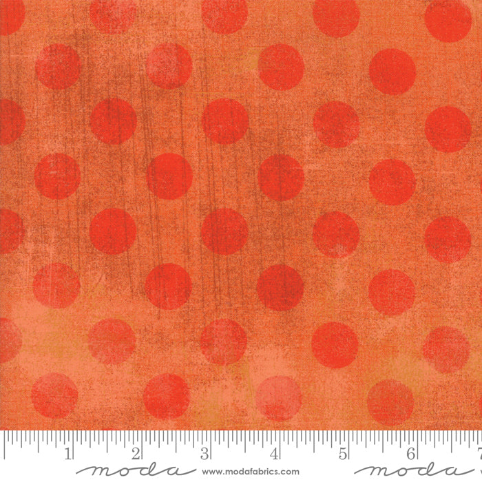 30149 41 Grunge Hits The Spot Papaya 30" End-of-Bolt Piece