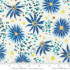 39782 12 Coming Up Roses Cloud/Sapphire By-the-Yard