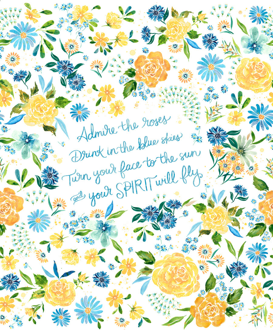 39833 11 Sunshine and Blue Skies Cloud Panel