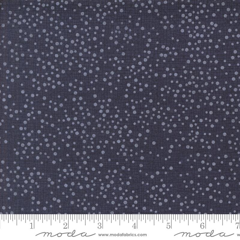 48715 221 Dotty Thatched Indigo By-the-Yard