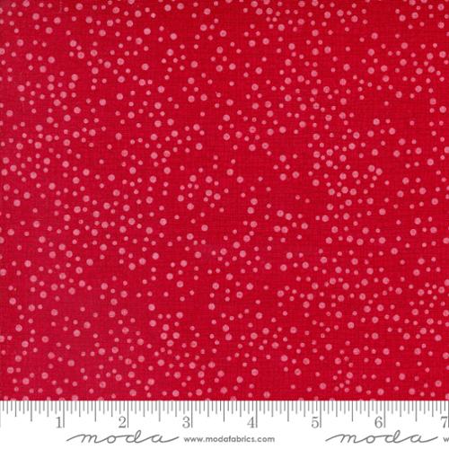 48715 43 Dotty Thatched Crimson By-the-Yard