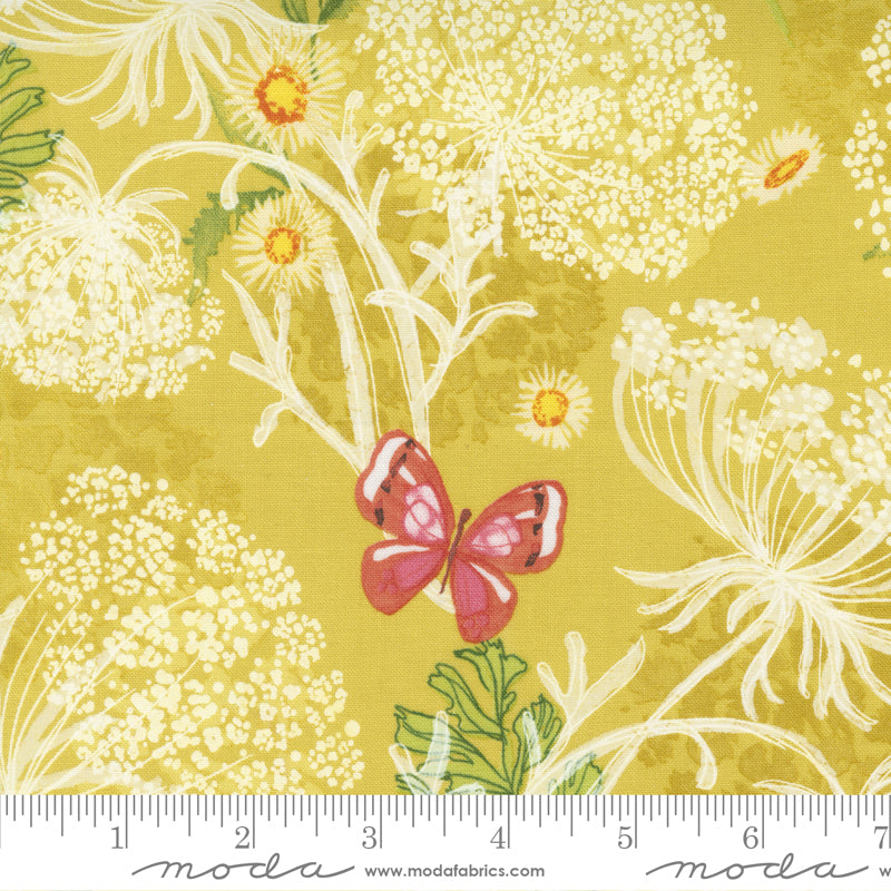 48733 12 Wild Blossoms Maize By-the-Yard