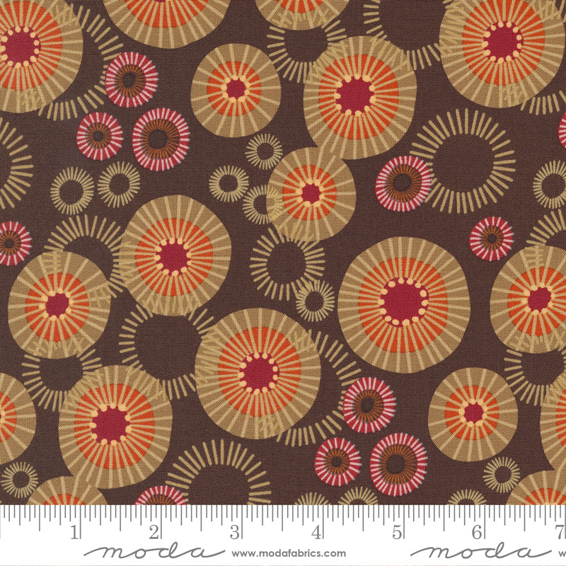48743 15 Forest Frolic Chocolate By-the-Yard