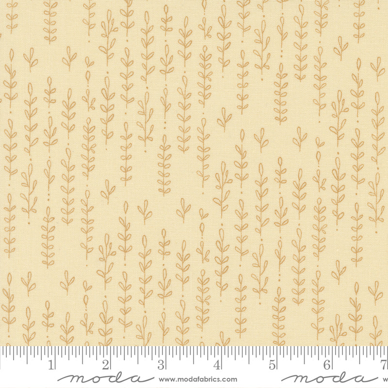 48745 12 Forest Frolic Cream By-the-Yard