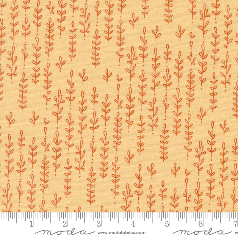 48745 13 Forest Frolic Butterscotch By-the-Yard