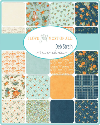 56140AB I Love Fall Most Of All Fat Quarter Bundle