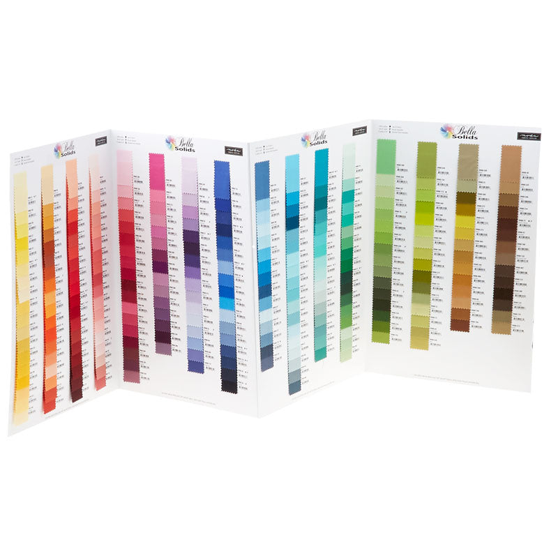 Moda Bella Solids Large Color Card CC408