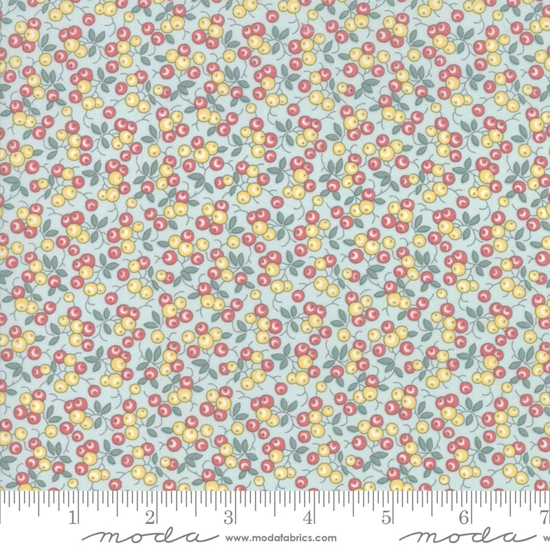 13875 15LW Tres Jolie Lawns Sea Mist Fat Quarter