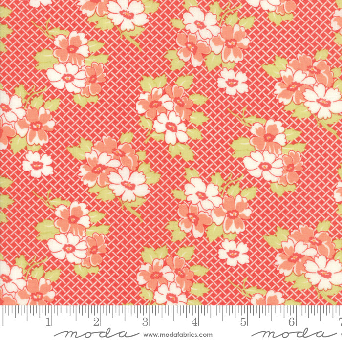 20321 11 Farmhouse II Tomato 14" End-of-Bolt Piece