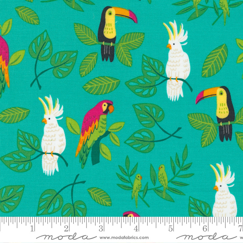 20782 18 Jungle Paradise Peacock By-the-Yard