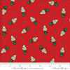 2942 11 Merry Merry Snow Days Red By-the-Yard