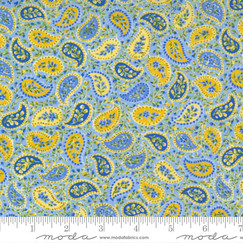 33614 15 Summer Breeze 2021 Sky/Multi By-the-Yard