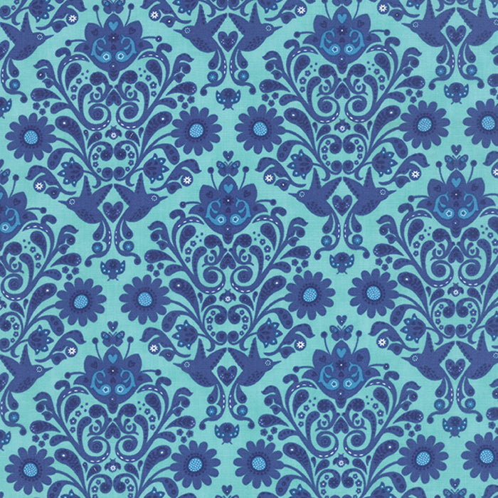 35263 13 On The Wing Robins Egg Fat Quarter