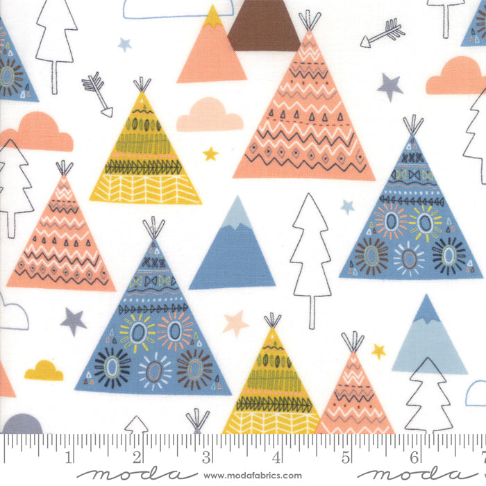 35312 11FQ Wild And Free Cloud Fat Quarter