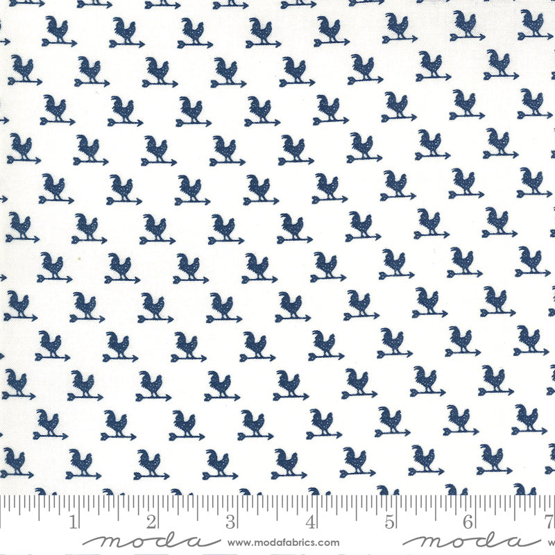 43108 11 Break of Day Ivory/Navy By-the-Yard