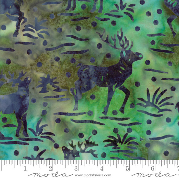 4344 25 Bear Creek Batiks River 27" End-of-Bolt Piece