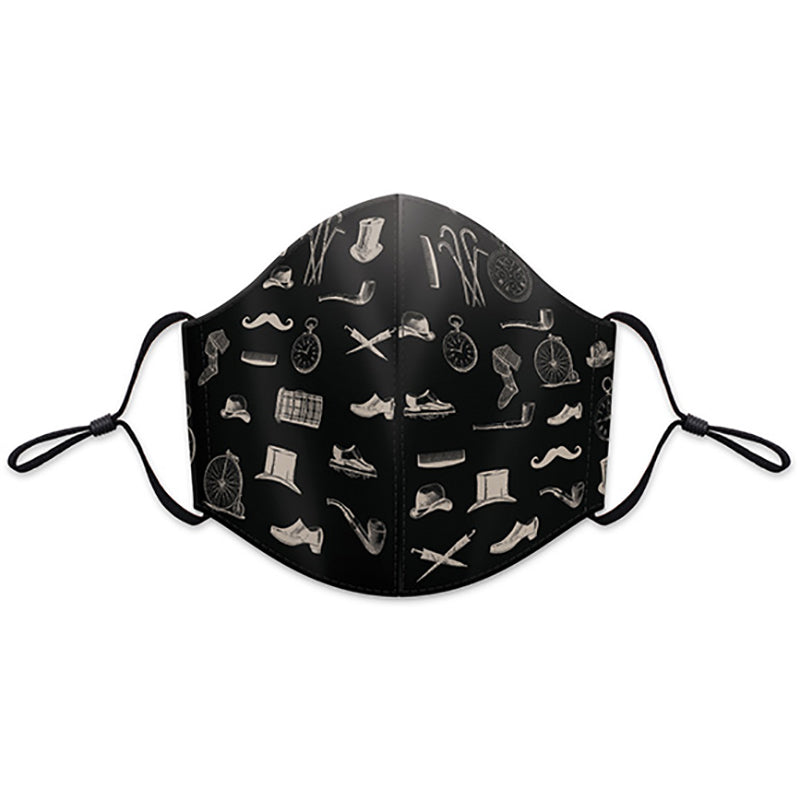 Punch Studio Cotton Face Mask - Gentleman Icon 47116