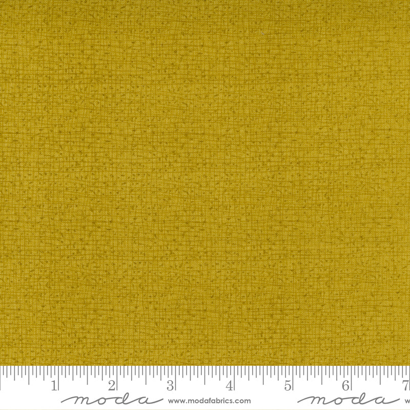 48626 177 Thatched New Colors Green Curry Fat Quarter