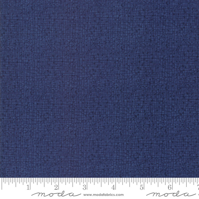 48626 94 Thatched Navy Fat Quarter