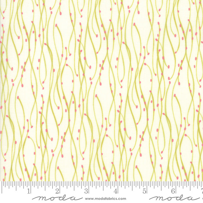 48676 11 Abby Rose Greenery Fat Quarter