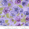 48721 13 Pansy's Posies Lavendar By-the-Yard