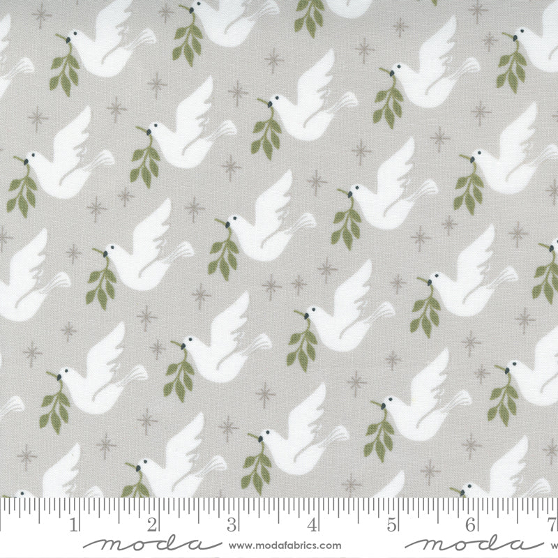 5141 12 Christmas Morning Silver 29" End-of-Bolt Piece