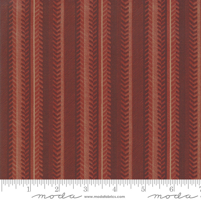 6804 17 Lake Views Rust Fat Quarter