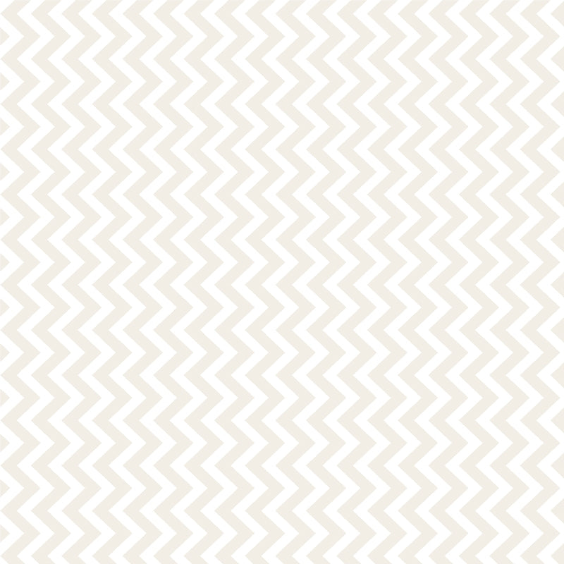 9973 11 Muslin Mates While Chevron 11" End-of-Bolt Piece