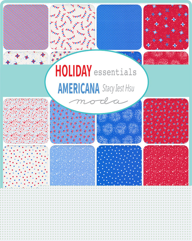 20760PP Holiday Essentials Americana Charm Pack