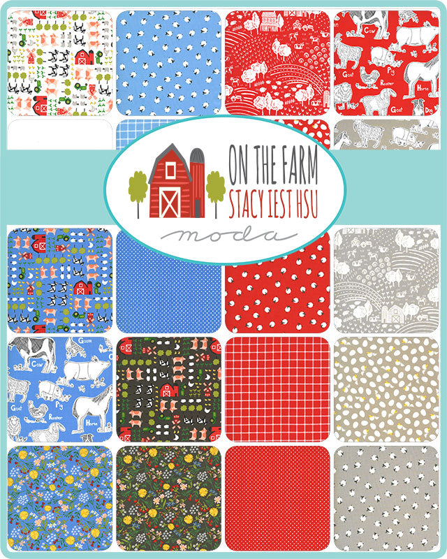 20700AB On The Farm Fat Quarter Bundle
