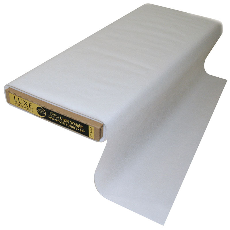 Bliss LX814 Lightweight Non-Woven Fusible Interfacing - 20" Wide