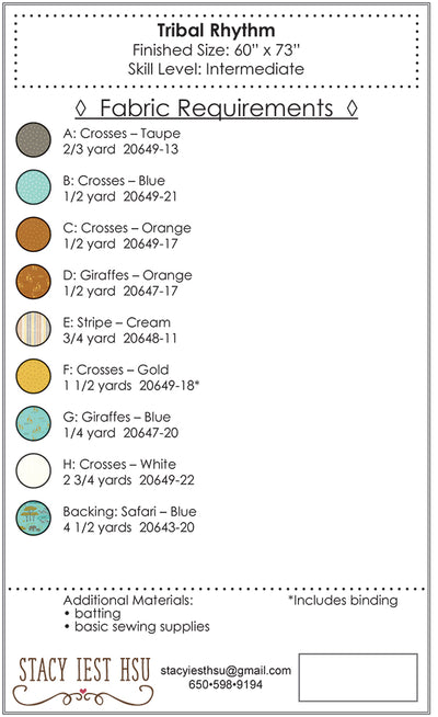 Tribal Rhythm SIH 031 Pattern